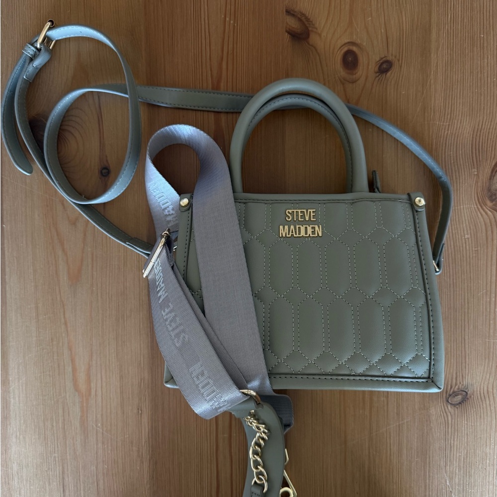 Steve Madden Sage Quilted Crossbody Bag